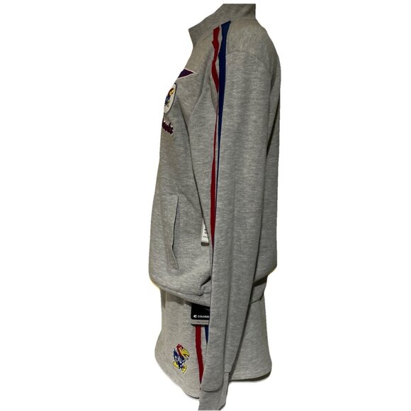NEW Kansas Jayhawks KU Track Zip Sweatshirt Jacket Skirt Set Lot Women's M S - Picture 9 of 12